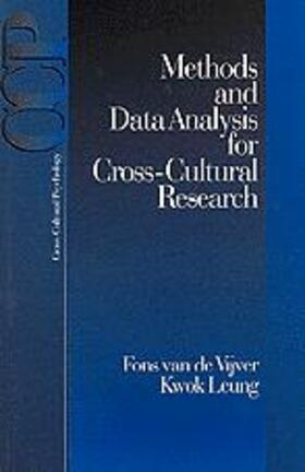 Methods and Data Analysis for Cross-Cultural Research