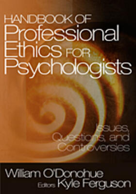 Handbook of Professional Ethics for Psychologists