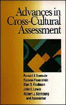 Advances in Cross-Cultural Assessment