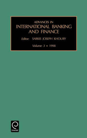 Advances in International Banking and Finance