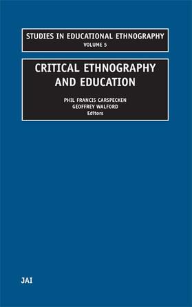 Critical Ethnography and Education