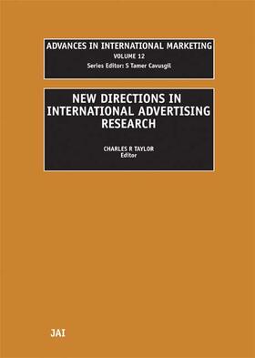 New Directions in International Advertising Research