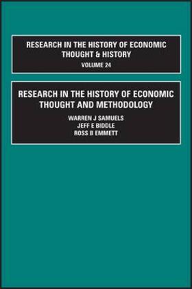 Research in the History of Economic Thought and Methodology