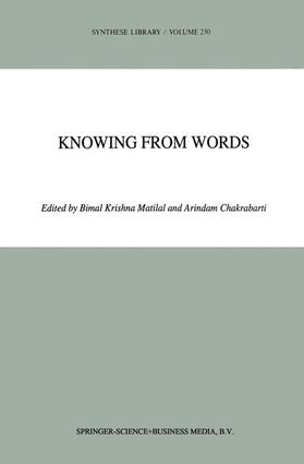 Knowing from Words