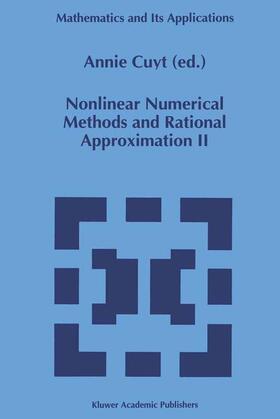 Nonlinear Numerical Methods and Rational Approximation II