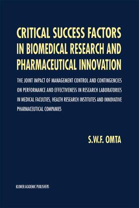 Critical Success Factors in Biomedical Research and Pharmaceutical Innovation