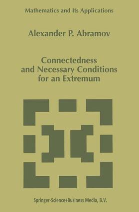 Connectedness and Necessary Conditions for an Extremum