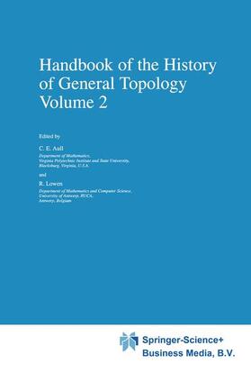 Handbook of the History of General Topology