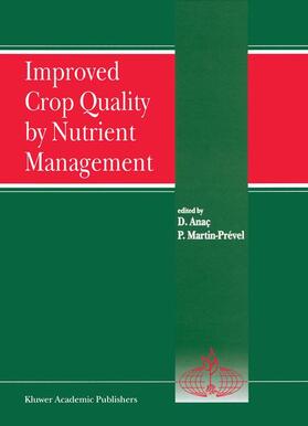 Improved Crop Quality by Nutrient Management