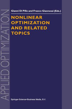 Nonlinear Optimization and Related Topics