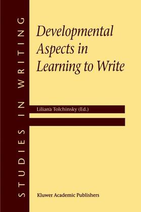 Developmental Aspects in Learning to Write