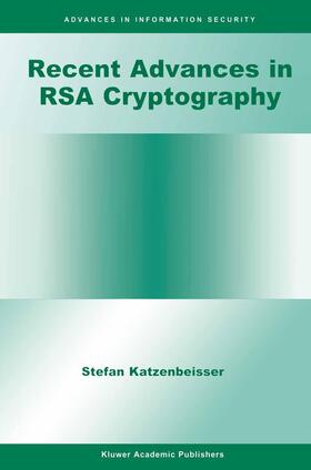 Recent Advances in RSA Cryptography
