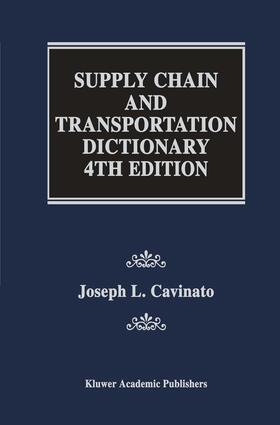 Supply Chain and Transportation Dictionary