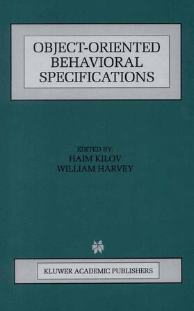 Object-Oriented Behavioral Specifications