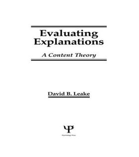 Evaluating Explanations