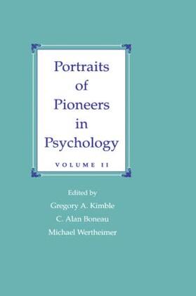 Portraits of Pioneers in Psychology