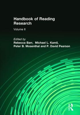 Handbook of Reading Research, Volume II