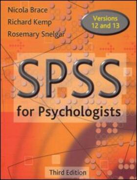 SPSS for Psychologists, Third Edition