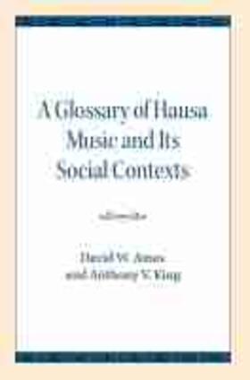 Glossary of Hausa Music and Its Social Contexts