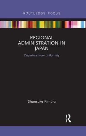 Regional Administration in Japan