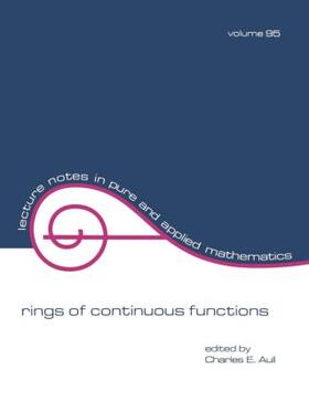 Rings of Continuous Functions