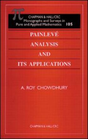 Painleve Analysis and Its Applications