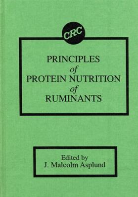 Principles of Protein Nutrition of Ruminants