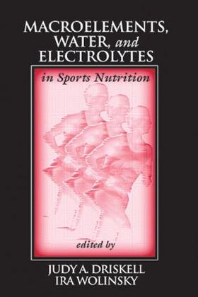 Macroelements, Water, and Electrolytes in Sports Nutrition