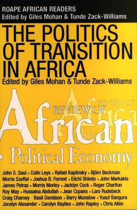 The Politics of Transition in Africa - State, Democracy and Economic Development
