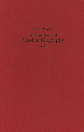 A Handbook of Musical Biography (1883)