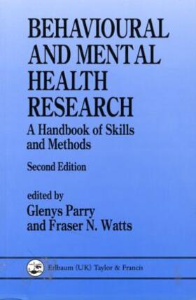 Behavioural and Mental Health Research