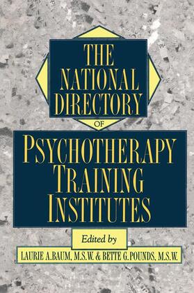 The National Directory Of Psychotherapy Training Institutes