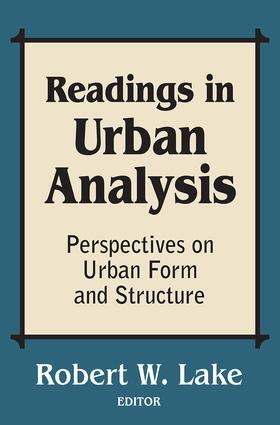 Readings in Urban Analysis