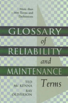 Glossary of Reliability and Maintenance Terms