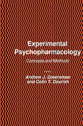 Experimental Psychopharmacology