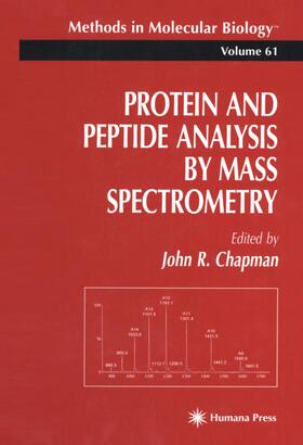Protein and Peptide Analysis by Mass Spectrometry