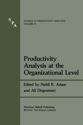 Productivity Analysis at the Organizational Level