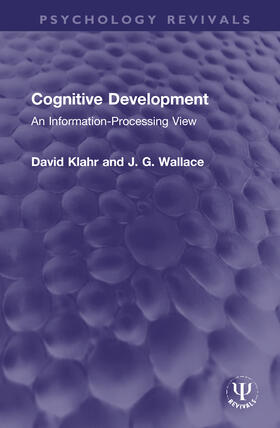 Klahr, D: Cognitive Development