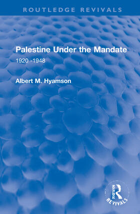 Palestine Under the Mandate