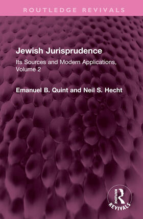 Quint, E: Jewish Jurisprudence