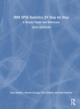 George, D: IBM SPSS Statistics 29 Step by Step