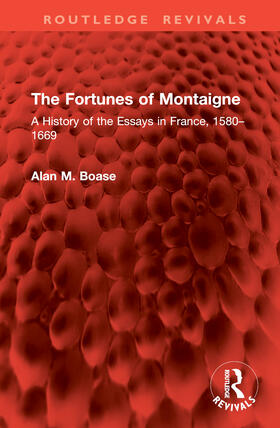 The Fortunes of Montaigne