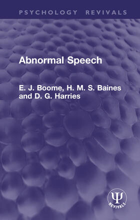 Abnormal Speech
