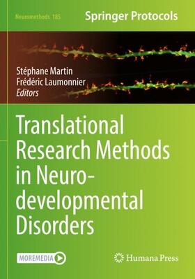 Translational Research Methods in Neurodevelopmental Disorders