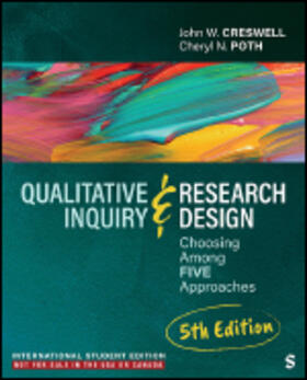 Qualitative Inquiry and Research Design - International Student Edition