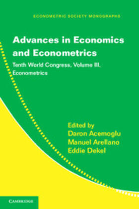 Advances in Economics and Econometrics