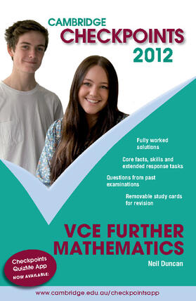 Cambridge Checkpoints VCE Further Mathematics 2012
