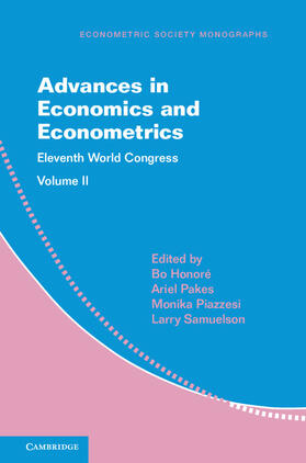 Advances in Economics and Econometrics