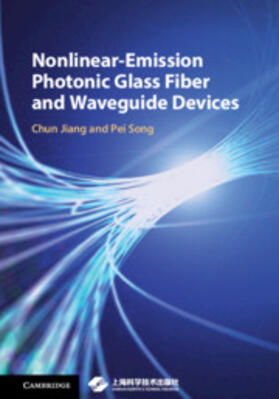 Nonlinear-Emission Photonic Glass Fiber and Waveguide Devices