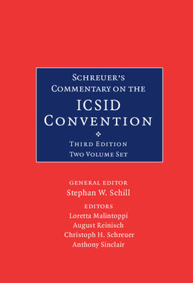 Schreuer's Commentary on the ICSID Convention 2 Volume Hardback Set